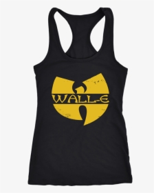 Wu Tang Clan Inspired Wall E Womens Tank - Muscles Installing Unicorn Women, HD Png Download, Transparent PNG