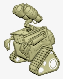 Wall-e Relief Model - Illustration, HD Png Download, Transparent PNG