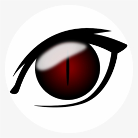Transparent Eyes Png - Anime Red Eyes Png, Png Download, Transparent PNG