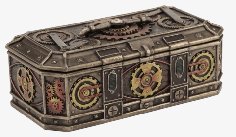 Steampunk Gears Trinket Box - Steampunk, HD Png Download, Transparent PNG