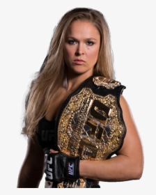 Ronda Rousey Png Photo - Ronda Rousey Ufc Champion, Transparent Png, Transparent PNG