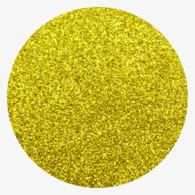 Gold Glitter, Gold Yellow Glitter Artglitter - Round Circle Gold Glitter  Png, Transparent Png , Transparent Png Image - PNGitem