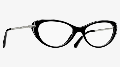 Cat Eye Bling Glasses Png - Cat Eye Glasses Chanel, Transparent Png, Transparent PNG