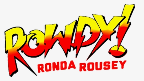 #rondarousey #rowdyrondarousey #wwe #wwewomen #wwewomens - Logo De Ronda Rousey, HD Png Download, Transparent PNG