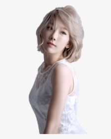 Taeyeon Blond Hair - Taeyeon Png, Transparent Png, Transparent PNG