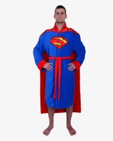 Dc Superman Robe With Cape - Superman, HD Png Download, Transparent PNG