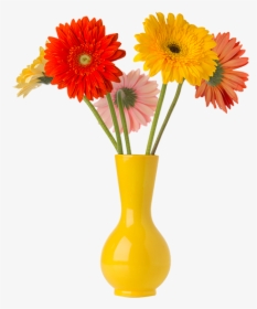 Flor - Transparent Flower Vase Png, Png Download, Transparent PNG