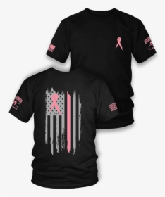Breast Cancer Awareness Ribbon Tee - Active Shirt, HD Png Download, Transparent PNG