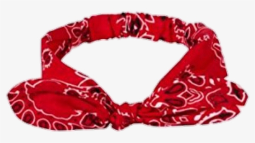 #bandana - Transparent Red Headband, HD Png Download, Transparent PNG