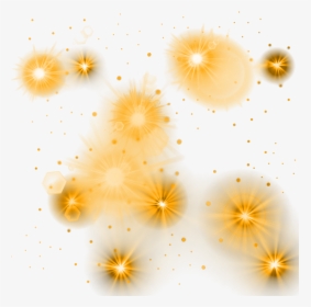 Yellow Glowing Lights Png , Png Download - Glow Light Effects Png, Transparent Png, Transparent PNG