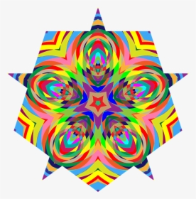 Colorful, Chromatic, Psychedelic, Prismatic, Rainbow - Psychedelic Art, HD Png Download, Transparent PNG