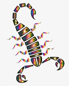 Artwork,line,scorpion - Scorpion Clip Art, HD Png Download, Transparent PNG