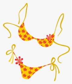 Clipart Beach Swimsuit - Bikini Clipart, HD Png Download, Transparent PNG