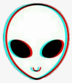 Alien Trippy Psychedelic Space Picture Free Download - Trippy Alien Logo, HD Png Download, Transparent PNG