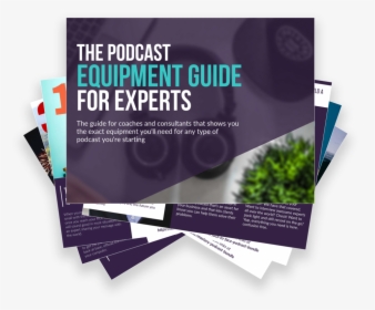 Podcast Equipment Guide For Experts - Flyer, HD Png Download, Transparent PNG