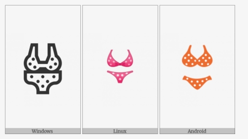 Bikini On Various Operating Systems, HD Png Download, Transparent PNG
