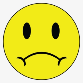 Smile And Frown Face N2 - Frown Clip Art, HD Png Download, Transparent PNG