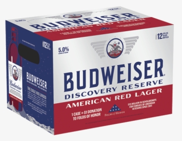 Budweiser Discovery Reserve - Budweiser Discovery Reserve 12 Pack, HD Png Download, Transparent PNG