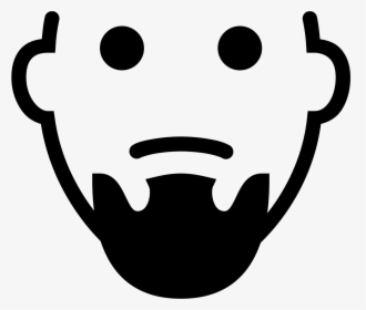 Goatee Filled Icon - Icon, HD Png Download, Transparent PNG