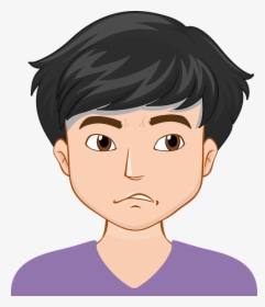 Sad, Frown, Child, Uncomfortable - عکس پروفایل کارتونی پسرانه, HD Png Download, Transparent PNG