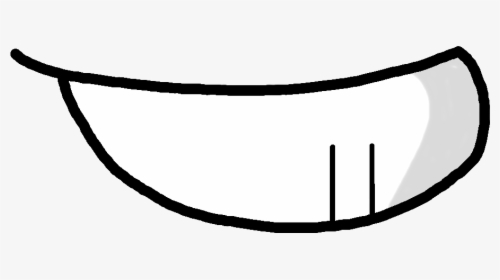 Unsatisfying Frown - Bfdi Mouth Frown Transparent PNG - 1000x407 - Free  Download on NicePNG