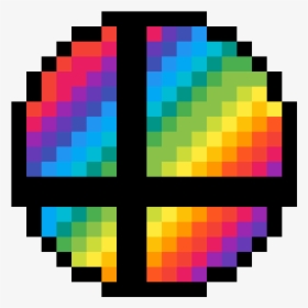 Smash Ball By Calebprime - Mangekyou Sharingan Pixel Art, HD Png Download, Transparent PNG