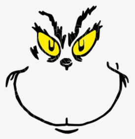 Grinch Face The Mr Clipart Transparent Png - Grinch Face Free Svg, Png Download, Transparent PNG