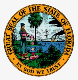 Florida Vector - Great Seal Of Florida Vector, HD Png Download, Transparent PNG