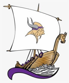 Minnesota Vikings Team Pride Decal Sticker Clipart - Minnesota Vikings Ship, HD Png Download, Transparent PNG