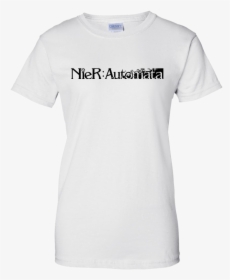 Nier Automata Logo Words Shirt, Hoodie - T-shirt, HD Png Download, Transparent PNG