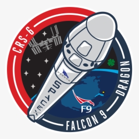 Related Spacex Rocket Clipart - Space X Patch, HD Png Download, Transparent PNG