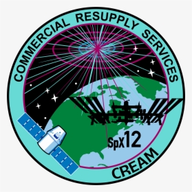 Spacex Crs-12 Patch, HD Png Download, Transparent PNG