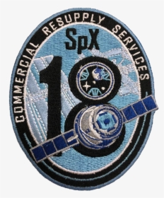 Crs Spacex - Spacex Crs 18 Patch, HD Png Download, Transparent PNG