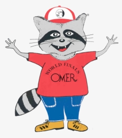 Omer The Racoon Clipart , Png Download - Omar From Odyssey Of The Mind, Transparent Png, Transparent PNG