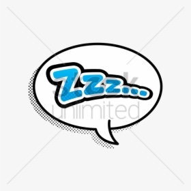 Comic Zzz Png Clipart Comics Clip Art - Speech Bubble Transparent With Zzz, Png Download, Transparent PNG