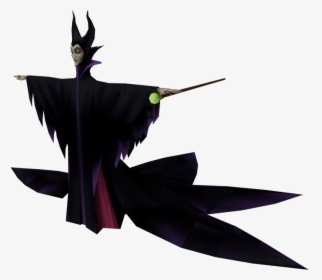 Download Zip Archive - Maleficent Kingdom Hearts Model, HD Png Download, Transparent PNG
