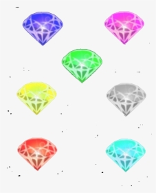 Zzz 7 Chaos Emeralds - Sonic Gx Chaos Emeralds, HD Png Download, Transparent PNG