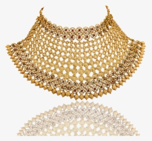 Fabulous Royal Gold Choker Necklace - Royal Choker Necklace Gold, HD Png Download, Transparent PNG