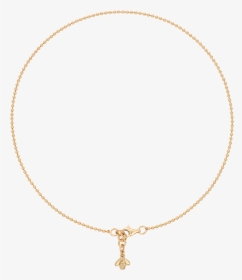Smooth Ball Chain Choker - Versace Gold Round Chain Pendant Necklace, HD Png Download, Transparent PNG