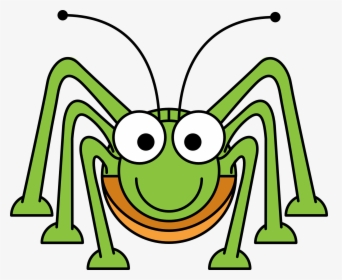 Grasshopper - Clipart - Cute Clipart Insect, HD Png Download, Transparent PNG