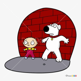How To Draw A Christmas Stewie Step By With Pictures - Stewie Griffin Wallpaper Iphone, HD Png Download, Transparent PNG