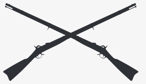 Transparent Crossed Rifles, HD Png Download, Transparent PNG