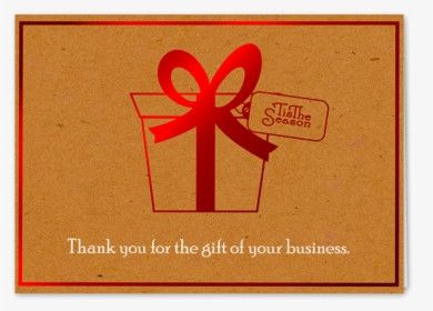 Picture Of Holiday Business Appreciation Greeting Card - Illustration, HD Png Download, Transparent PNG