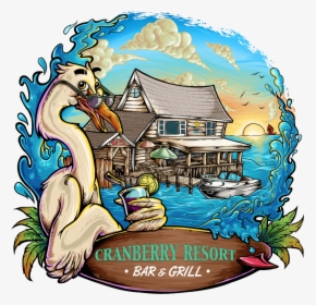 Cranberry Resort - Cartoon - Cartoon, HD Png Download, Transparent PNG