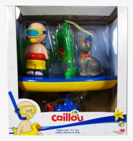 Caillou Surf N Fun Bath Time Vehicle Caillou - Caillou, HD Png Download, Transparent PNG