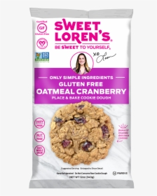 Place & Bake Gluten Free Oatmeal Cranberry - Sweet Lorens Gluten Free Sugar Cookies, HD Png Download, Transparent PNG