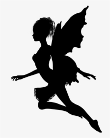 Tinker Bell Fairy Silhouette Stock Photography - Fairy Silhouette, HD Png Download, Transparent PNG