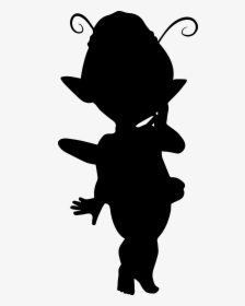 Halloween Clipart Fairy - Transparent Background Silhouette Fairy Transparent, HD Png Download, Transparent PNG