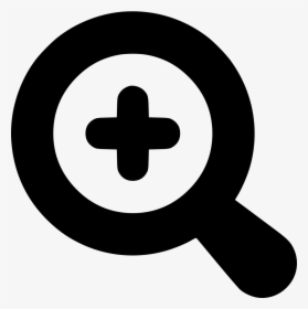 Magnifying Glass Free Icon - Zoom Magnifying Glass Icon, HD Png Download, Transparent PNG