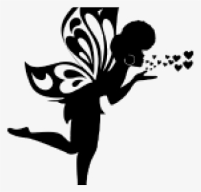 Fairy Silhouette - Transparent Butterfly Vector Png, Png Download, Transparent PNG